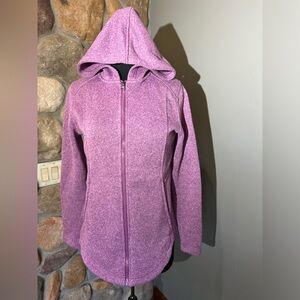 Eddie Bauer Mid-length Fleece Jacket Women’s Size Medium